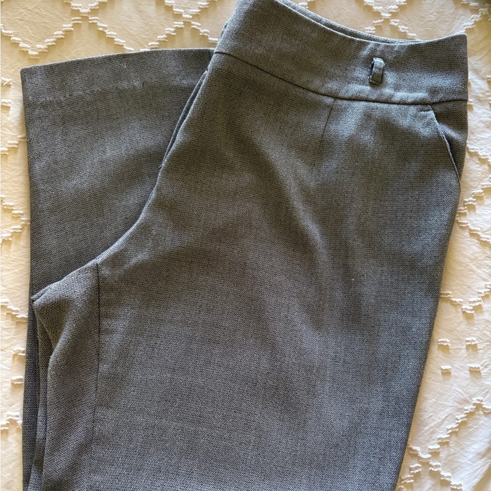 Cato Women's Black and Gray Herringbone Trousers Size 22W